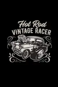 在飛比找博客來優惠-Hot rod vintage racer: 6x9 Hot