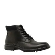 BEAU BLACK LEATHER BOOTS