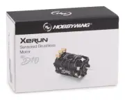 Hobbywing 30401135 Xerun D10 Drift Brushless Motor (10.5T) (Red)