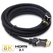 HDMI 2.1 Ultra Hd Uhd 3D 8K Cable 48 Gbit/s HDR 4:4:4 8K@60Hz Audio Ethernet ARC