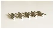 BAT CBN grinding pins 10 pcs set chain saw sharpening grinding .325 3/8 chainsaw
