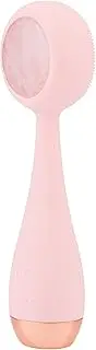 PMD Clean Pro RQ - Smart Facial Cleansing Device with Silicone Brush & Rose Quartz Gemstone ActiveWarmth Anti-Aging Massager - Waterproof - SonicGlow Vibration - Lift, Firm, and Tone Skin on Face and Body
