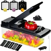 13-in-1 Vegetable Onion Chopper - Mandoline Slicer Food Chopper Dicing Machine