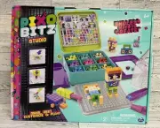 PixoBitz Studio with 500 Water Fuse Beads ~ Endless Ways to Create 2D & 3D