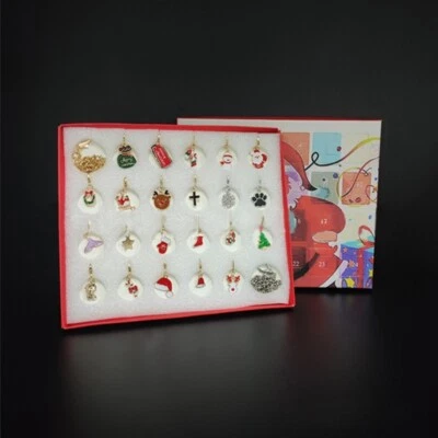 Diy Christmas Advent Calendar Bracelets blind box Christmas Countdown Calendar