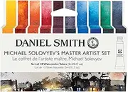 Daniel Smith Extra Fine Watercolor - Michael Solovyev Master Artist, Set of 10, 5 ml, Tubes