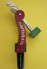 Dogfish Head Craft Brew Beer 2013 Namaste Uber Tap Handle Delaware Brewery NEW!