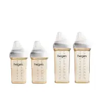 在飛比找momo購物網優惠-【hegen】小金奶瓶大寶成長組(240ml*2+330ml