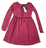 Roxy Juniors' Feel the Breeze Henley Peasant Dress Size XS