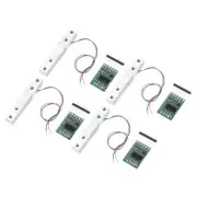 4 Set Digital Load Cell Weight Sensor 5KG + HX711 Module Weighing Sensor A/D