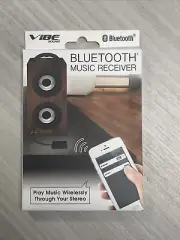 Vibe Sound Bluetooth Music Receiver New In Box Play Music Through Stereo