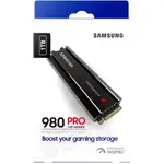 三星 SAMSUNG 980 PRO M2 2280 SSD 固態硬碟 含散熱片 1TB 1000GB PS5可用 台中