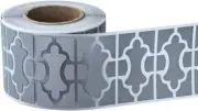 High Visibility Reflective Silver Iron On Tape Heat Transfer Vinyl for Clothing