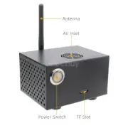 Metal Case Housing Enclosure Fan Antenna Power Adapter For NVIDIA Jetson Nano