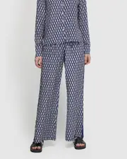 Chantel Wideleg Pants With Side Tape