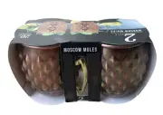 New Moscow Mule copper mug set of 2 very nice great gift