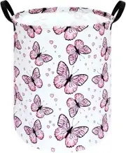 VAIVUSTO Large Laundry Basket Canvas Storage Bins Baby Nursery Hamper for Boy...