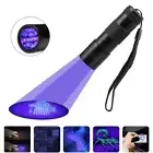 UV Torch Ultra Violet Flashlight Blacklight Light-Lamp 12LED 395-400 nM Portable