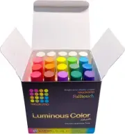 HAGOROMO 16 Color Chalks Non Toxic Dustless Durable Vibrant Writing Instruments