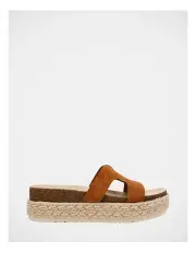 [Steve Madden] Jadda Sandal in Brown Suede