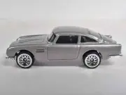 HOT WHEELS 1963 SILVER METALLIC ASTON MARTIN DB5 FAST & FURIOUS CHROME WHEELS