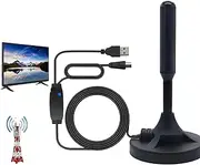 Broadwave Antenna, Broadwave TV Antenna 2025, Digital Antenna for Smart TV Indoor,Suction Cup Plug, Supports 4k Indoor Full HD, Long Range Reception HD Antennas for Television (#1)