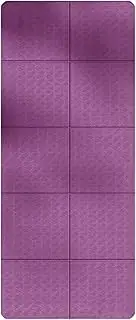 STARTIST Folding Yoga Mat Fitness Exercise Mat Gymnastics Mat Outdoor Camping Mat Foldable Yoga Mat Non Slip for Gym Mat Yoga Workout