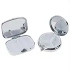 Practical Pill Box Tablet Case 1pc Medicine Box Metal Portable Replace