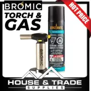 Bromic Blow Torch & Butane Gas Combo Safety Child Lock Piezo Ignition 1811646-BF