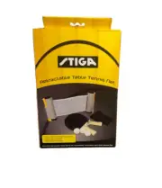 New Stiga Table Tennis Ping Pong Set, Retractable Net, Paddles, Balls, Storage