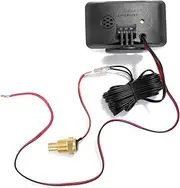 Daseeme Car LCD Digital Display Water Temperature Meter Voltmeter Gauge 2in1 Temp & Voltage Meter 1/8 10mm Thread Sensor