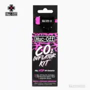 Muc-Off CO2 ROAD INFLATOR KIT Schrader/Presta Valve w/16g Cartridges
