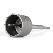 BINOTA Concrete Hole Saw 75 mm, Rotary Hammer Core Bit Hole Saw, with SDS Plu...
