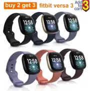 For Fitbit versa 3 4 Sense 2 Bands Watch Wristband Silicone Sports Strap