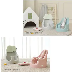 【JellyMom】韓國製姆尼亞多功能組合式幫寶椅/兒童用餐椅超組合組(幫寶椅+靠枕+安全帶+餐盤)