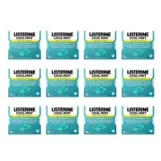 Listerine Cool Mint Pocketpaks Breath Strips Kills Bad Breath Germs, 24-Strip