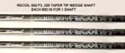 UST RECOIL 660 F2 SENIOR FLEX GRAPHITE IRON SINGLE WEDGE SHAFT .355 taper