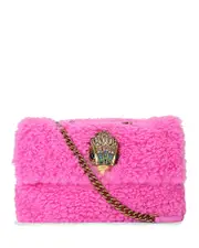 Kurt Geiger London Macro Kensington Faux Shearling Bag