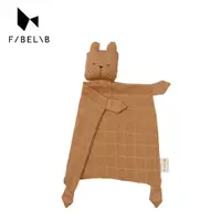 在飛比找誠品線上優惠-Fabelab有機棉動物安撫巾/ 焦糖棕熊
