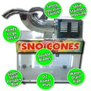 Snow Cone Machine 2025 model. *Full Size* Sno & Fairy Floss Users Brand New