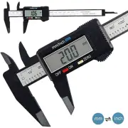100mm/150mm Electronic Digital Caliper Carbon Fiber Dial Vernier Gauge Measure