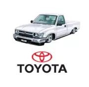 1:10 RC Clear Lexan Body Shell Toyota Hilux RN80 for race, drift car