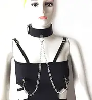 PMBNCF Nipple Clamps Choker Collar Chains Women Sex SM Nipple Clamps Nipple Collars Restraints Set BDSM Clitoris Clamps Labia Nipple Clamps Sex Toys for Women Couples
