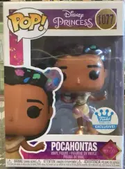 Funko Pop! Disney Princess Pocahontas Funko #1077 Exclusive w/ Protector