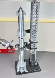 1: 200 SpaceX Starship Rocket Launcher Rocket Launch Tower Finished Model Parts