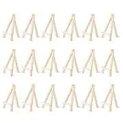18pcs Wood Display Easel,Small Wooden Easel for Small Canvas Holder,Kids2550