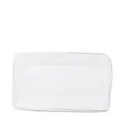 Vietri Melamine Lastra White Rectangular Platter