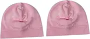 [Hellery] Set of 2 Cotton Skull Caps for Men and Women, Versatile Beanie