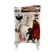Simplicity Pattern Children's Sm-Lg Witch, Pirate, Dracula Halloween Costumes