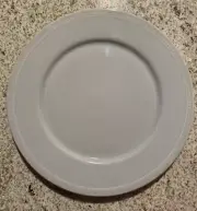 NEW Sur La Lable PEARL Light Blue 11" Dinner Plate beaded edge made in Portugal